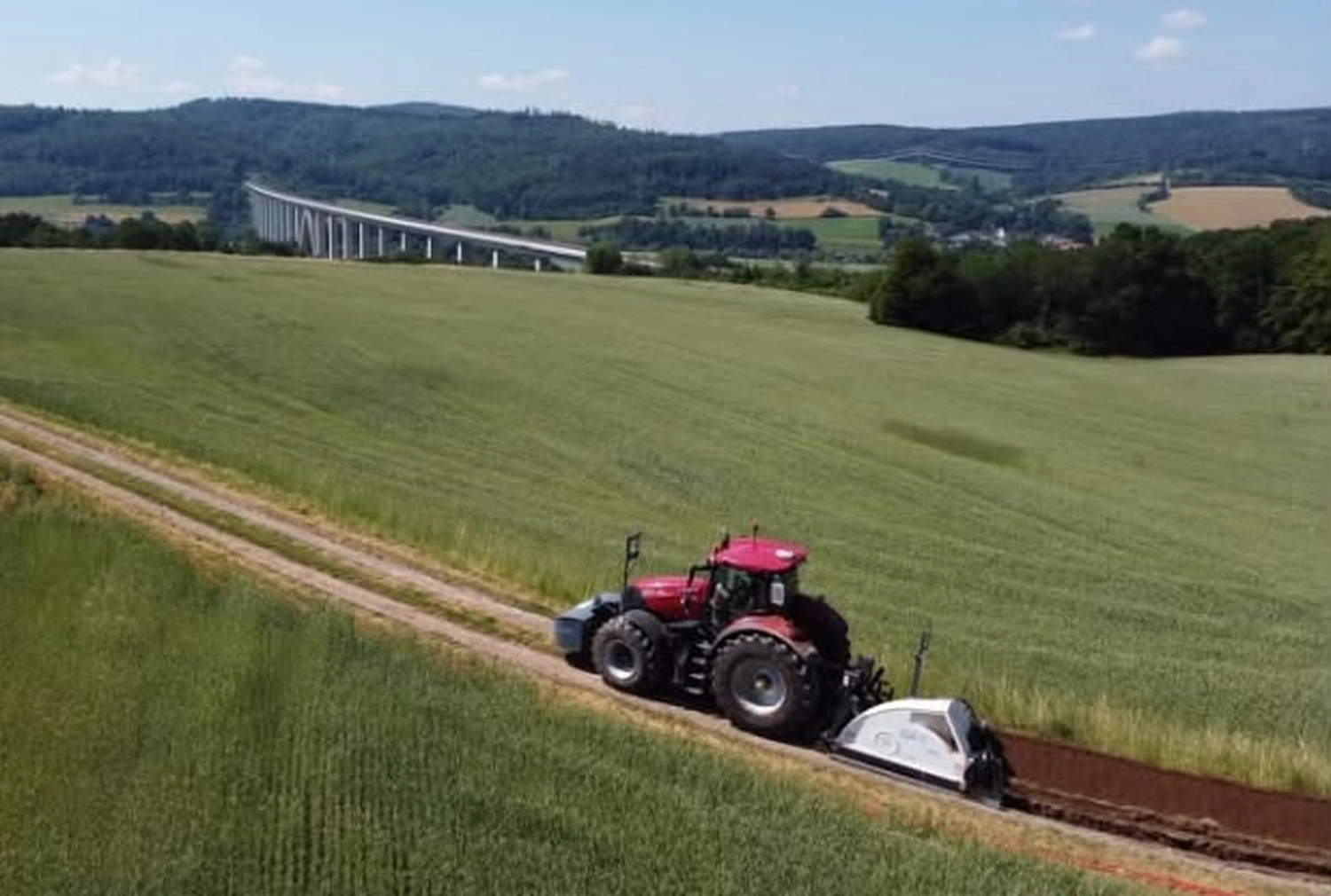 Bioenergie Fischerhöfe - Trassenbau - Leitungstiefbau 17 km Trassen