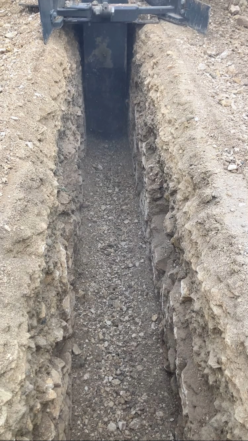 Bioenergie Fischerhöfe - Erschließung in Bodenklasse- Erschließung in Bodenklasse 6